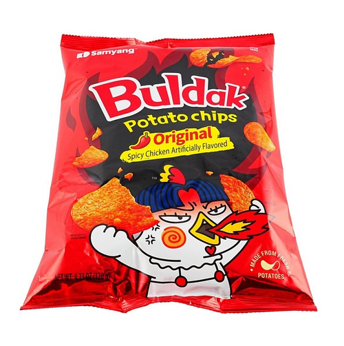 Buldak Potato Chips Original Spicy Chicken Flavor