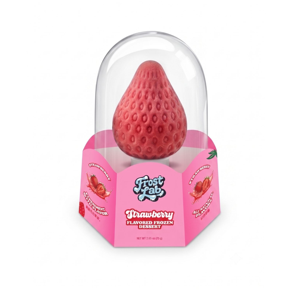 Frost Lab Frozen Dairy Dessert Strawberry Flavor