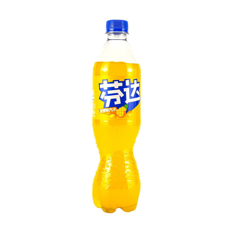 Fanta Pineapple Flavor Bottle