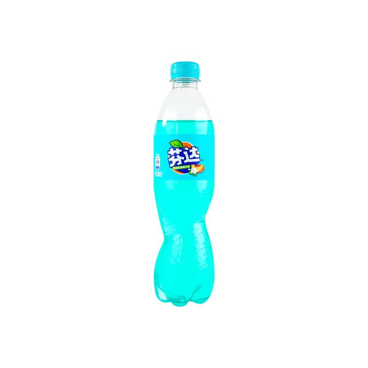 Fanta Jasmine Peach Flavor Bottle
