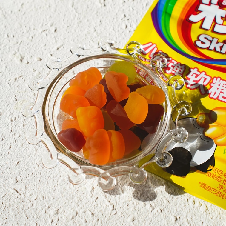 Skittles Bear Gummies Mixed Fruit Flavor Bag