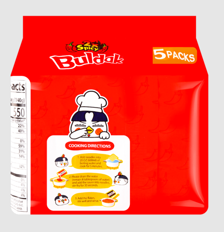 Buldak Ramen 2X Spicy Flavor
