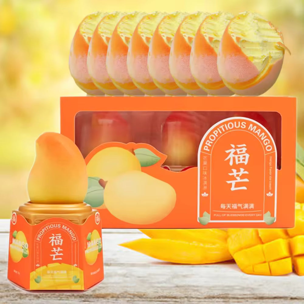 HQ Ice Cream Propitious Mango Flavor