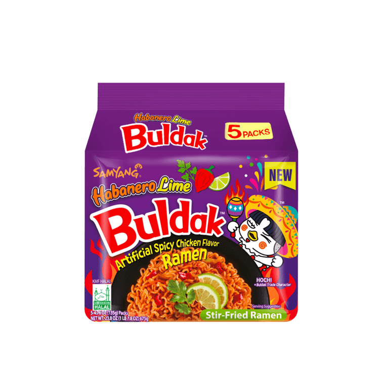 Buldak Ramen Habanero Lime Flavor