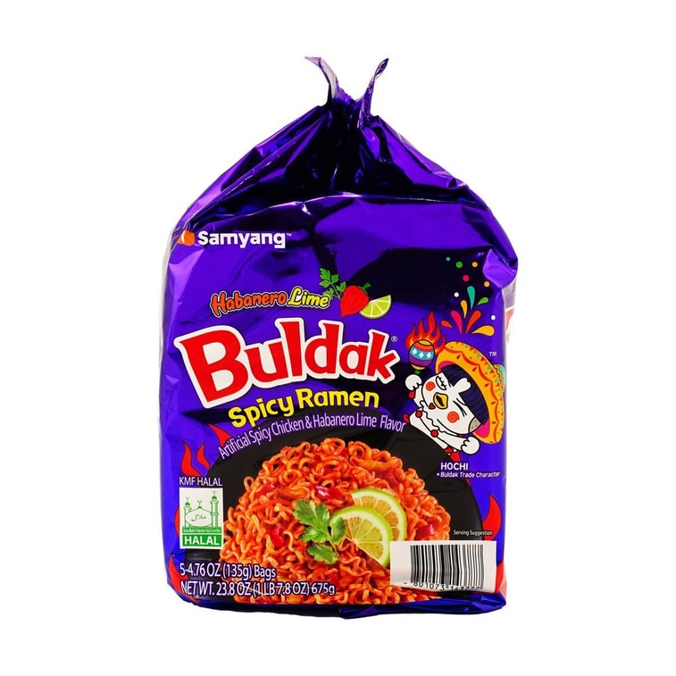 Buldak Ramen Habanero Lime Flavor