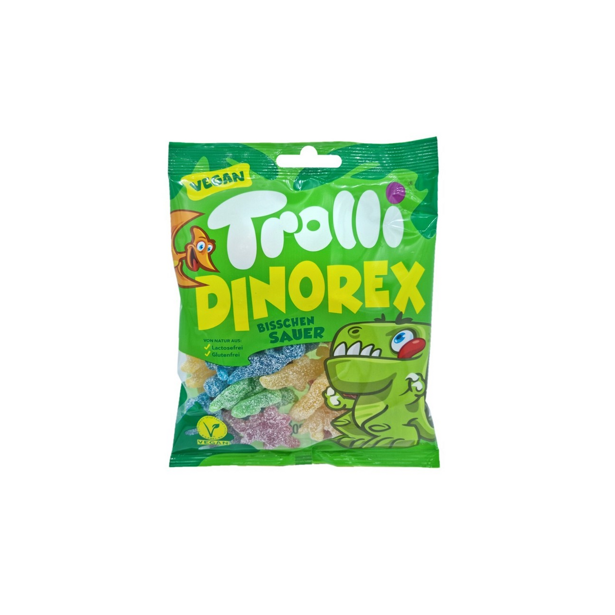 Trolli Sour Dinosaur Gummies Bag