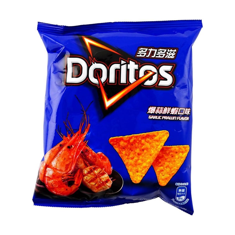 Doritos Salted Shrimp Pepper Garlic Flavor