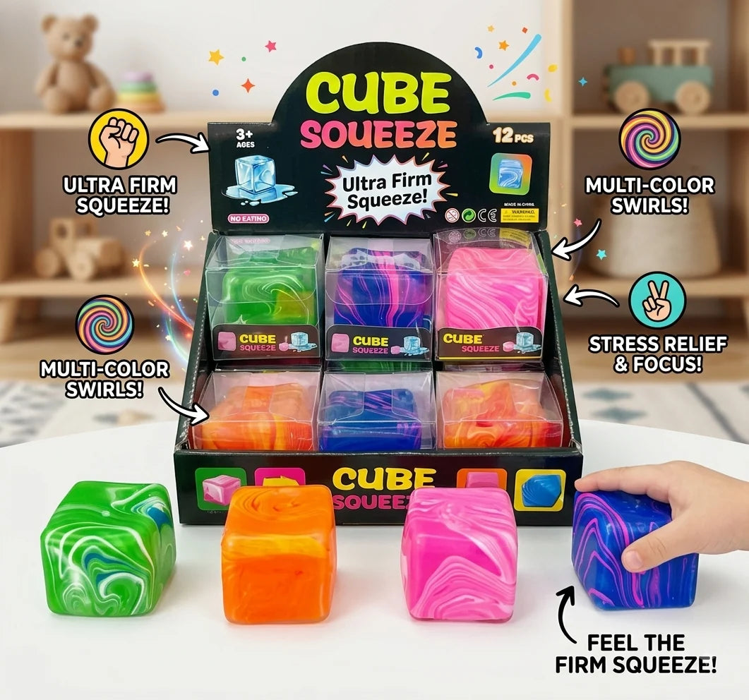Swirly Cube Squishy