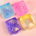 Glitter Squishy Cube