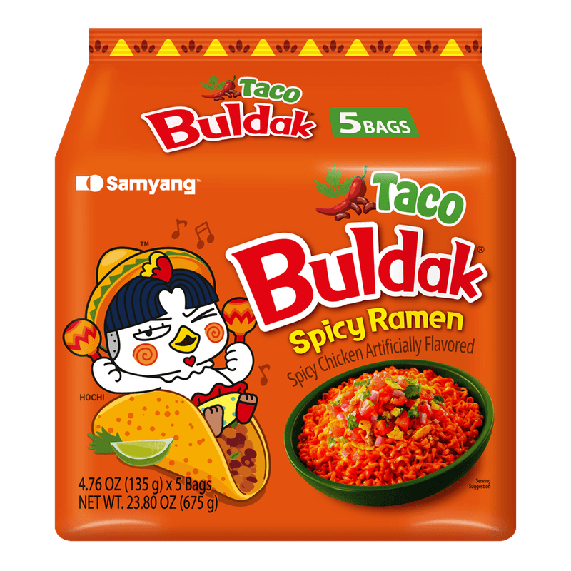 Buldak Ramen Taco Flavor