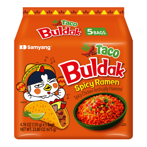 Buldak Ramen Taco Flavor