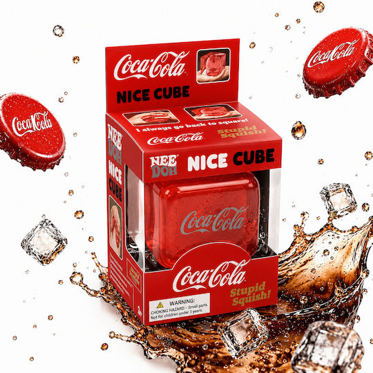 Squishy Cube Coke with Logo