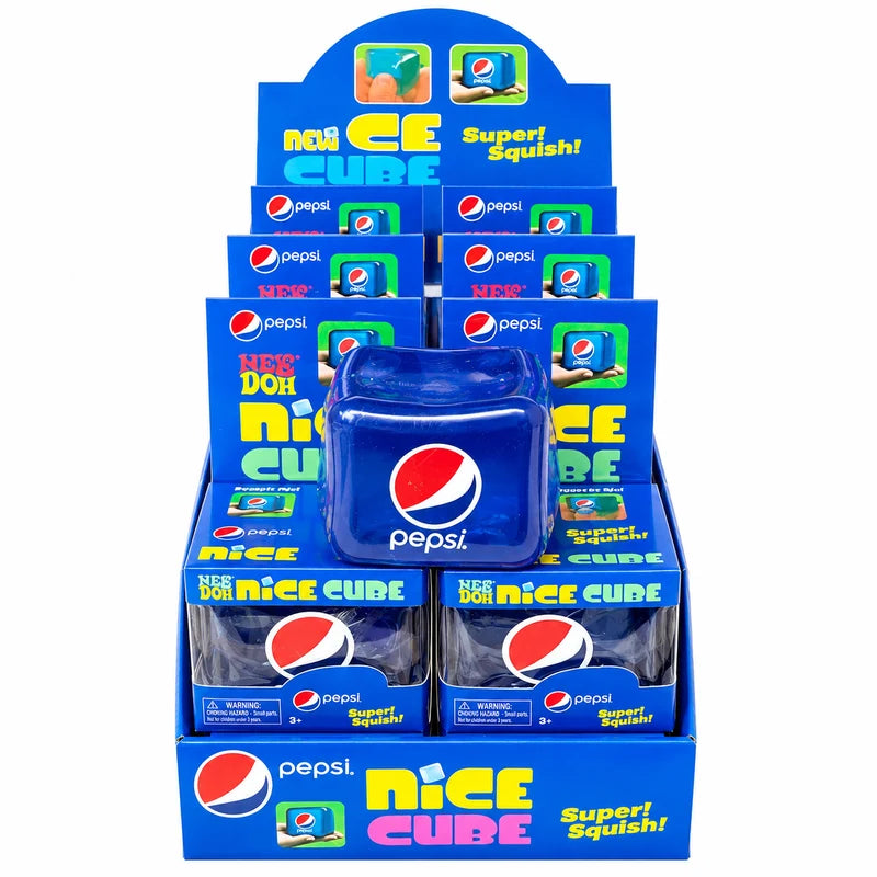 Squishy Cube Pepsi With Logo