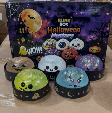 Squishy Glitter Halloween Dumplings