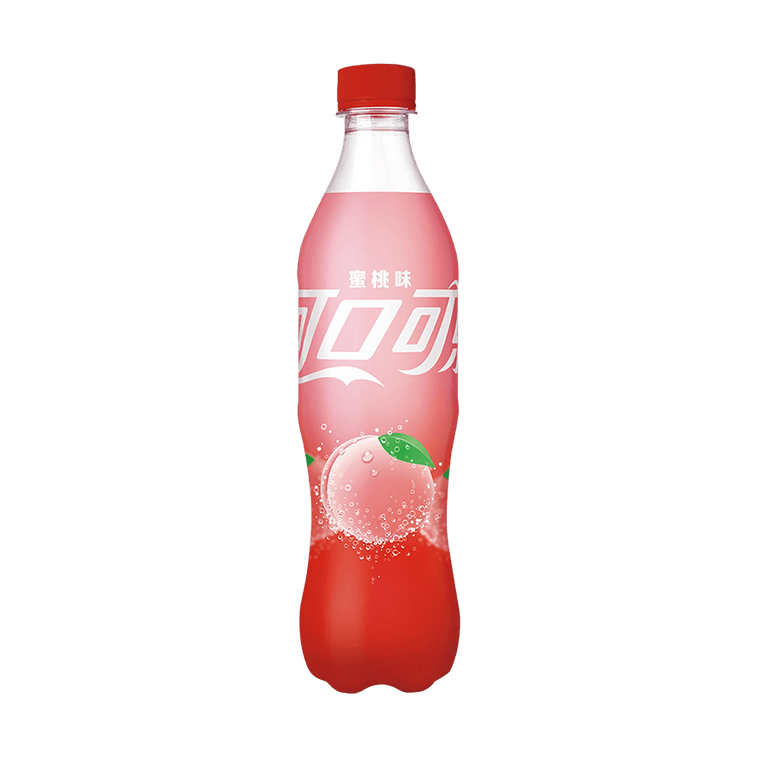 Coca-Cola Peach Flavor Bottle