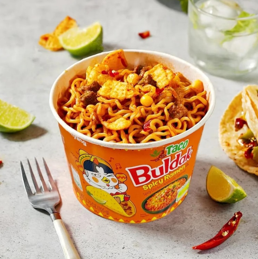 Buldak Ramen Taco Flavor Big Bowl