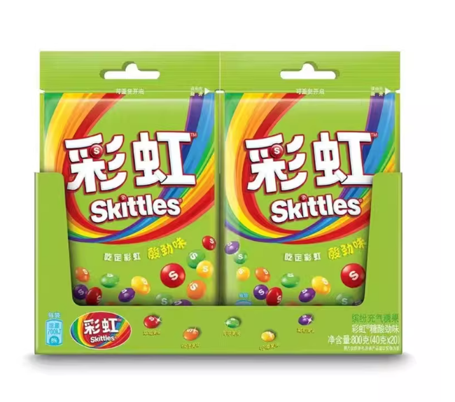 Skittles Sour Flavor Bag