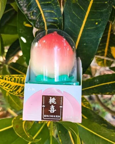HQ Ice Cream Taoxi Peach Flavor
