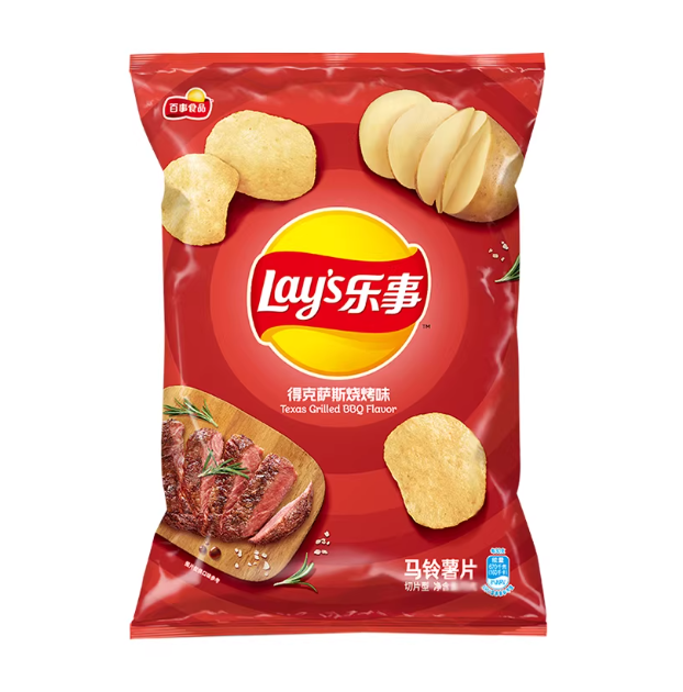 Lay's Potato Chips Texas Grilled BBQ 70 g
