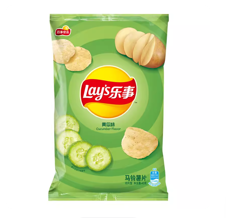 lays Cucumber Potato Chips, 2.46oz