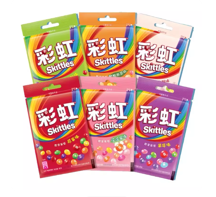 Skittles bag- Flowery fruity flavor