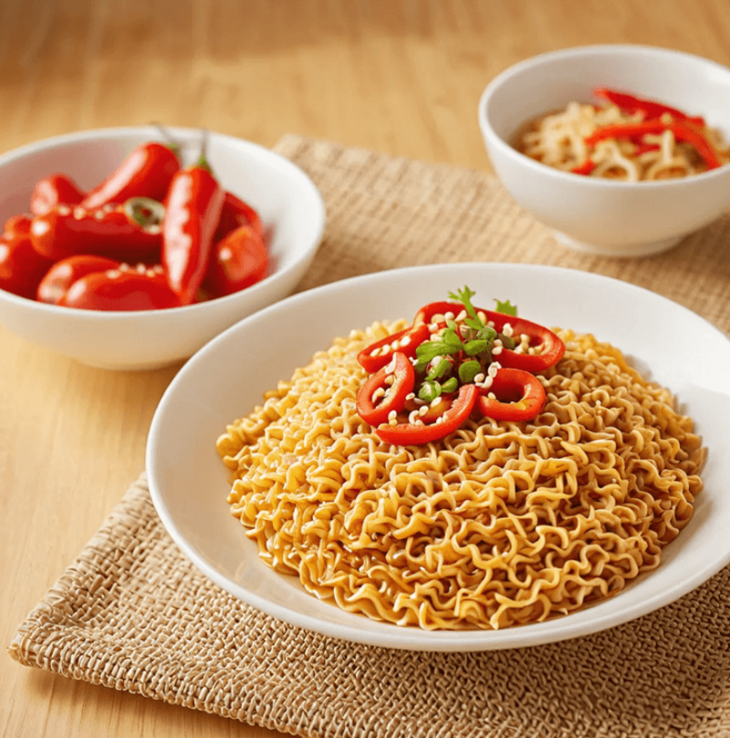 Buldak Artificial Spicy Chicken Flavor Ramen 2X Spicy (Cup) 