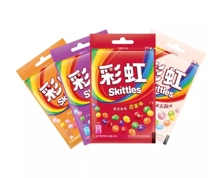 Skittles bag- Flowery fruity flavor