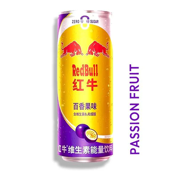 Red Bull Passion Fruit Flavor