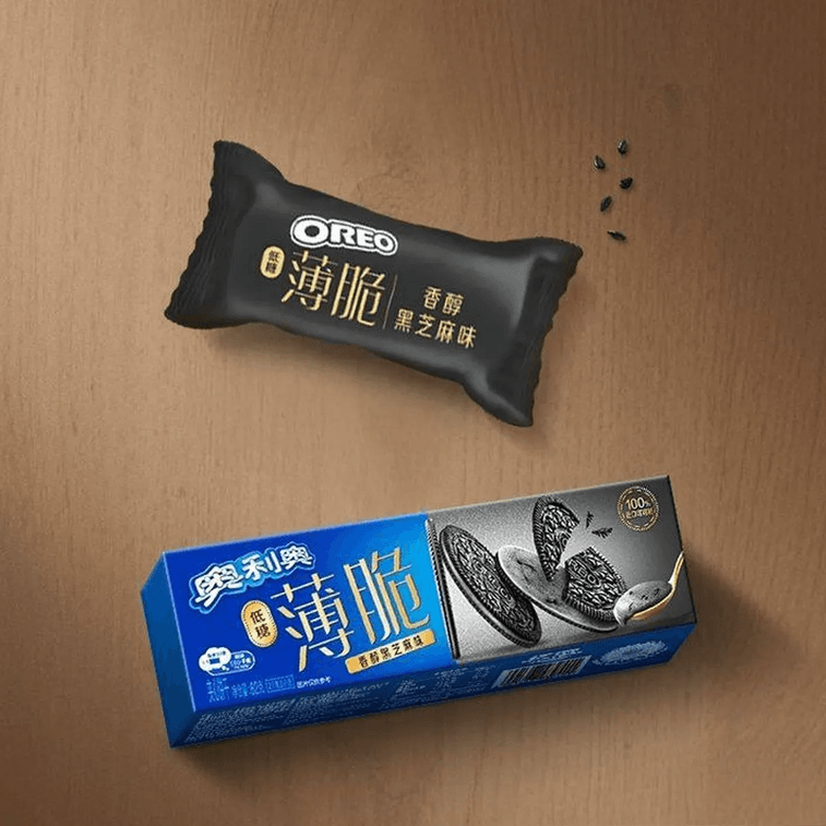Oreo Thin Black Sesame Flavor
