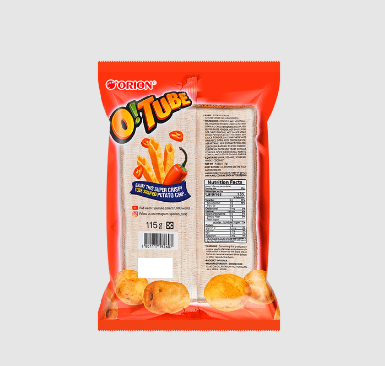 Orion O!Tube Sweet Chili Flavor 