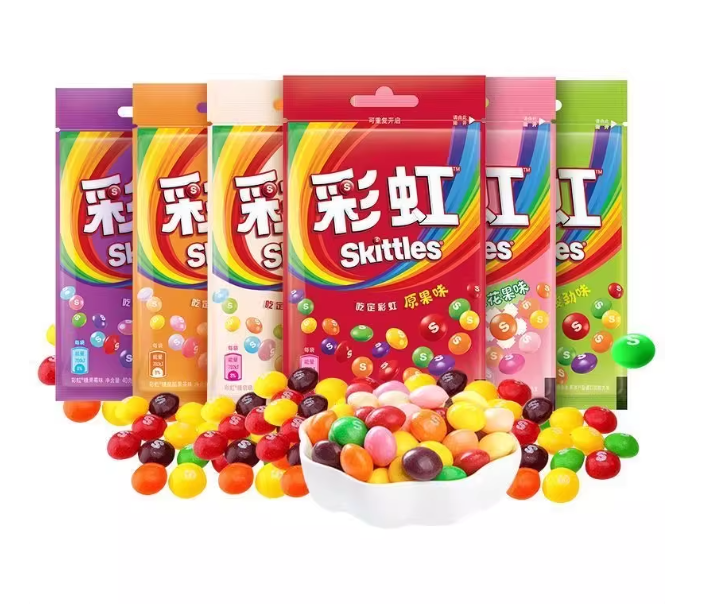Skittles bag- Flowery fruity flavor